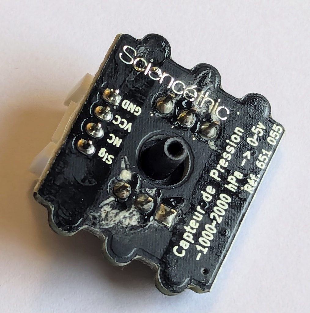 Capteur Arduino-Grove Pression Mariotte seul (sans tuyau ni vanne 3 voies)  