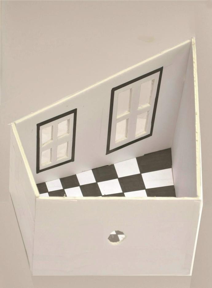 Maison illusion d'optique