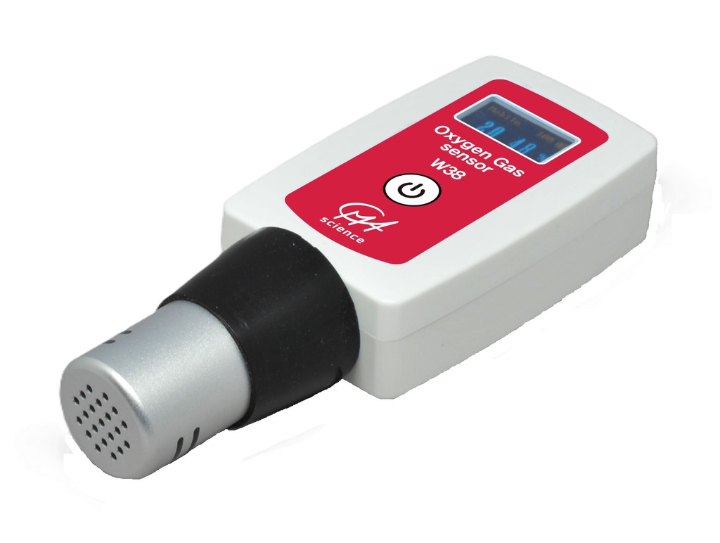 Capteur afficheur dioxygène O2 gaz (Bluetooth®+USB)